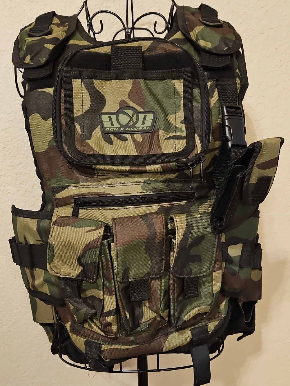 Gen X Global Camo Tactical Chest Rig - Men's Military Green